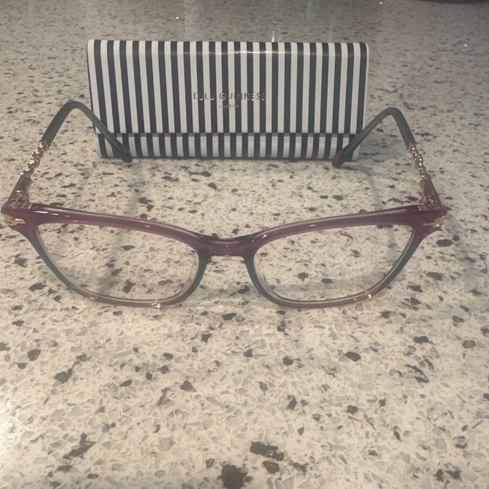 Lulu Guinness / London Designer Glasses Frame